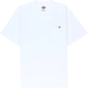 Dickies, Heren, Tops, Wit, Maat: 2XL