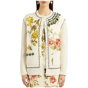 Erdem, Dames, Truien, Beige, Maat: M Katoen,