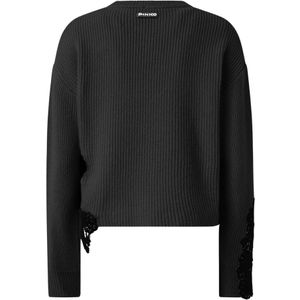 Pinko, Dames, Truien, Zwart, Maat: M Wol,