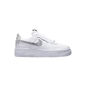 Nike Beperkte oplage Wit Zebra Pixel SE , White , Heren , Maat: 36 EU