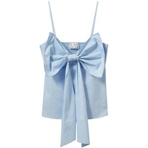 Designers Remix, Dames, Tops, Blauw, Maat: S Katoen,