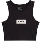 VANS - Top - Zwart - Mouwloos - Slanke Pasvorm