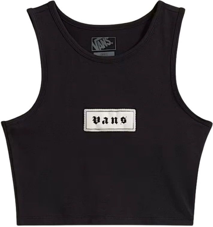 VANS - Top - Zwart - Mouwloos - Slanke Pasvorm