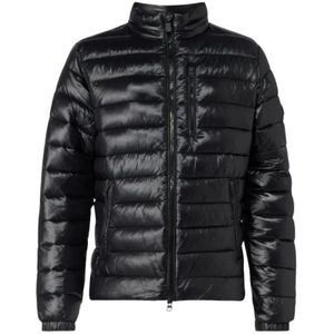 Save The Duck, Heren, Jassen, Zwart, Maat: L Nylon,