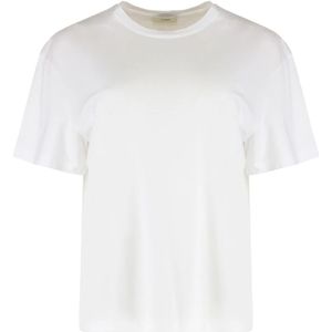 TotêMe, Dames, Tops, Wit, Maat: S Katoen,