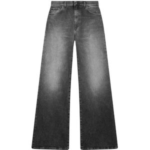 Dondup, Dames, Jeans, Grijs, Maat: W26 Katoen,