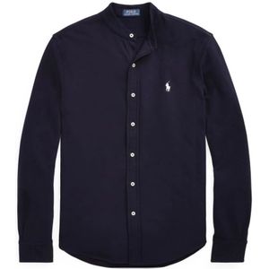 Polo Ralph Lauren - Overhemd - Donkerblauw/Wit - Lange Mouw