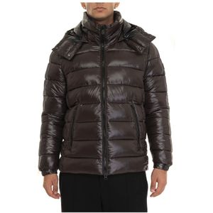 Save The Duck, Heren, Jassen, Bruin, Maat: L Nylon,