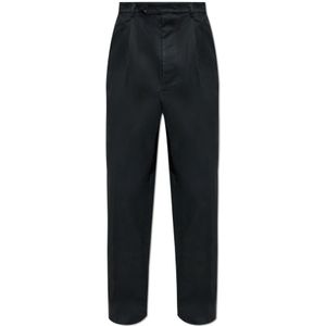 Bally, Heren, Broeken, Blauw, Maat: M Katoen,