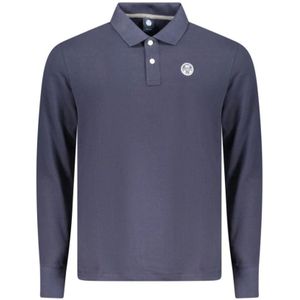 North Sails, Heren, Tops, Blauw, Maat: XL Katoen,