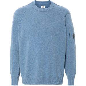 C.p. Company, Heren, Truien, Blauw, Maat: XL Katoen,