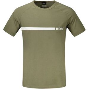 Hugo, Heren, Tops, Groen, Maat: S Katoen,