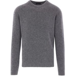 Roberto Collina, Heren, Truien, Grijs, Maat: M