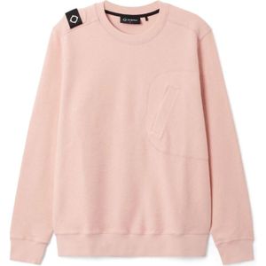 Ma.strum, Heren, Sweatshirts & Hoodies, Roze, Maat: S Katoen,