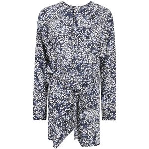 Isabel Marant, Dames, Jurken, Zwart, Maat: XS Zijde,