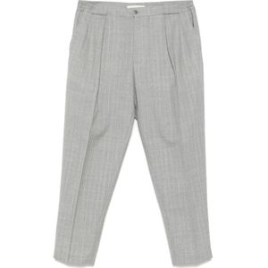 Briglia, Heren, Broeken, Grijs, Maat: XL Zijde,