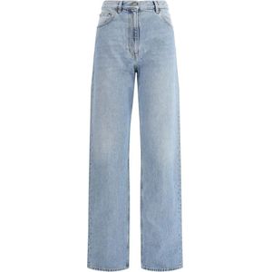 Valentino, Dames, Jeans, Blauw, Maat: W25 Katoen,