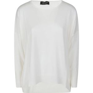 Aragona, Dames, Truien, Wit, Maat: S Wol,