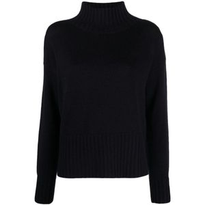 Drumohr, Dames, Truien, Zwart, Maat: S Wol,