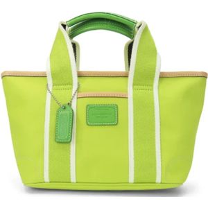 Coach Pre-owned, Dames, Pre-owned, Groen, Maat: ONE Size