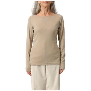 Brunello Cucinelli, Dames, Truien, Geel, Maat: S