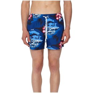 Sundek, Heren, Badkleding, Blauw, Maat: S