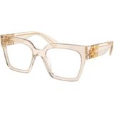 MIU MIU - 04UV - Bril - Bruin - Acetaat