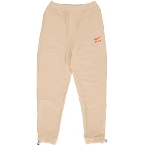 Nike, Heren, Broeken, Beige, Maat: M Katoen,
