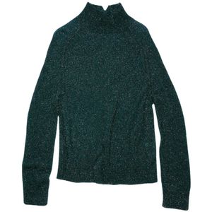 Acne Studios, Dames, Truien, Blauw, Maat: M Wol,