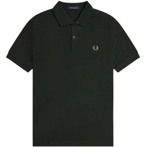 Fred Perry, Heren, Tops, Groen, Maat: 2XL Katoen,