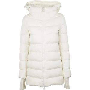 Herno, Dames, Jassen, Wit, Maat: S Wol,
