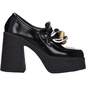 Stella McCartney, Dames, Schoenen, Zwart, Maat: 38 EU Leer,