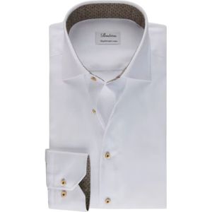 Stenströms, Heren, Overhemden, Wit, Maat: 6XL Katoen,
