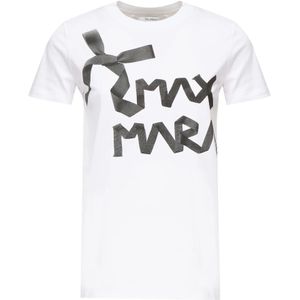 Max Mara, Dames, Tops, Wit, Maat: XS Katoen,