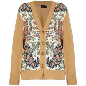 Etro, Dames, Truien, Veelkleurig, Maat: XS Zijde,