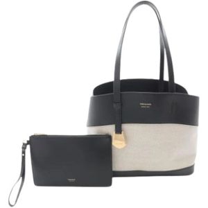 Salvatore Ferragamo Pre-owned, Dames, Pre-owned, Beige, Maat: ONE Size