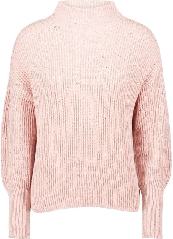 Zero - Turtleneck Pullover - Roze - Dames - Gebreid