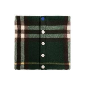 Burberry Cashmere tube sjaal , Green , Heren , Maat: ONE Size