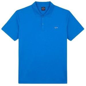 Paul&Shark - Polo - Kobaltblauw - 100% Katoen - Korte Mouwen