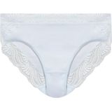 Hanro - Cotton Delight Midi Slip - Blauw - Ondergoed - Dames - Katoen