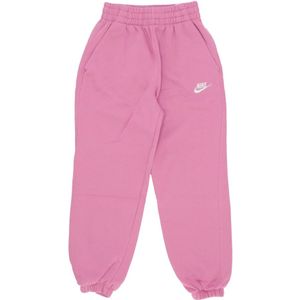 Nike, Dames, Broeken, Roze, Maat: S Fleece,