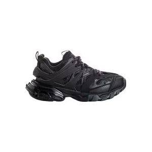 Balenciaga Iconische Track Clear Sole Sneakers , Black , Dames , Maat: 38 EU