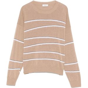 Peserico, Dames, Truien, Bruin, Maat: S Katoen,