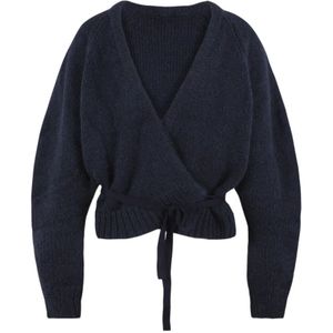 Cortana, Dames, Truien, Blauw, Maat: M Wol,