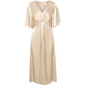 Soaked in Luxury, Dames, Jurken, Beige, Maat: M