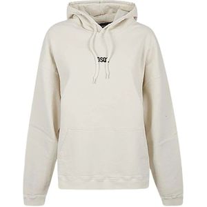 Dsquared2, Heren, Sweatshirts & Hoodies, Beige, Maat: M Katoen,