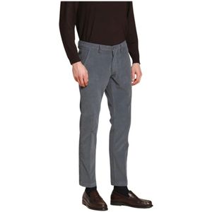 Mason's, Heren, Broeken, Grijs, Maat: XS Corduroy,