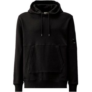 C.p. Company, Heren, Sweatshirts & Hoodies, Zwart, Maat: L Katoen,