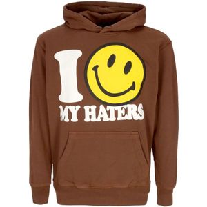 Market, Heren, Sweatshirts & Hoodies, Bruin, Maat: XL Katoen,