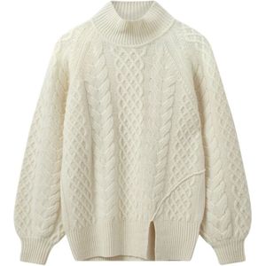 The Garment, Dames, Truien, Beige, Maat: XS Wol,